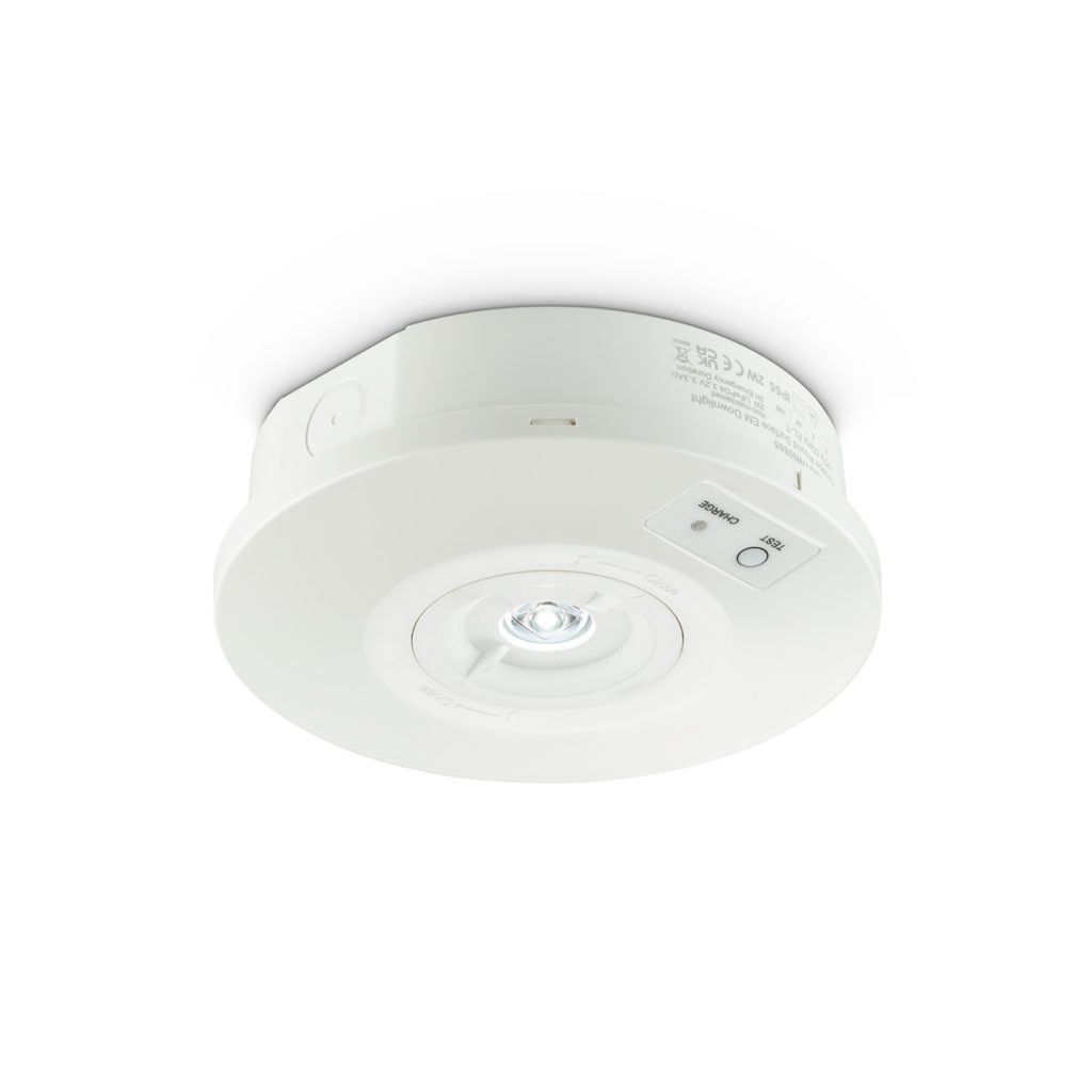Philips EM152C downlight met opbouwmontage voor noodverlichting