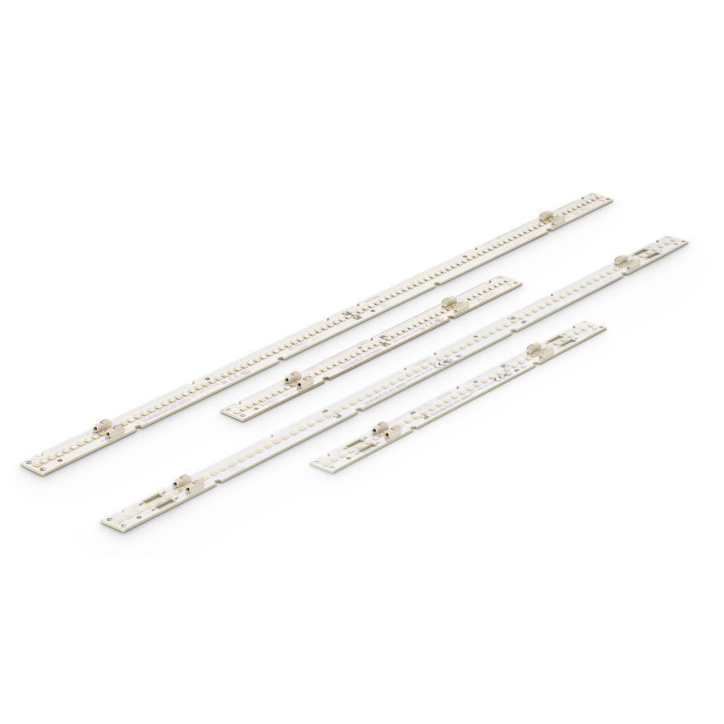 Philips Fortimo LED Strip FlexTune, familiefoto van lineaire LED-modules in verschillende uitvoeringen