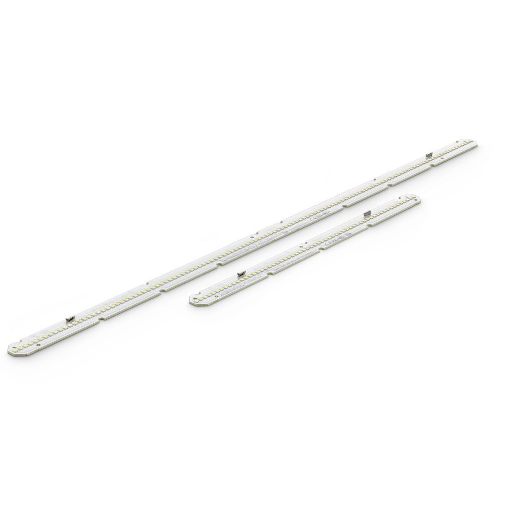 Philips Fortimo LED Strip UHE, familiefoto van lineaire LED-modules in verschillende uitvoeringen