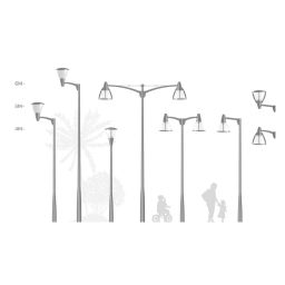 Signify Metronomis 1 Poles and Brackets